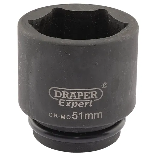 Draper Expert 3/4" Drive Hexagon Impact Socket Metric - 3/4", 51mm