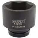 Draper Expert 3/4" Drive Hexagon Impact Socket Metric - 3/4", 59mm
