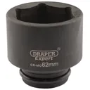 Draper Expert 3/4" Drive Hexagon Impact Socket Metric - 3/4", 62mm