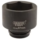 Draper Expert 3/4" Drive Hexagon Impact Socket Metric - 3/4", 67mm