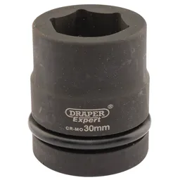 Draper Expert 1" Drive Hexagon Impact Socket Metric - 1", 30mm