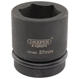 Draper Expert 1" Drive Hexagon Impact Socket Metric - 1", 37mm