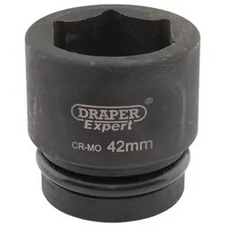 Draper Expert 1" Drive Hexagon Impact Socket Metric - 1", 42mm