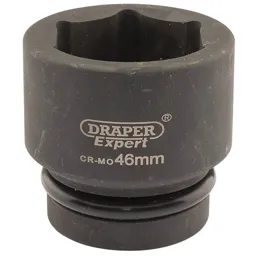 Draper Expert 1" Drive Hexagon Impact Socket Metric - 1", 46mm