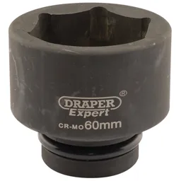 Draper Expert 1" Drive Hexagon Impact Socket Metric - 1", 60mm