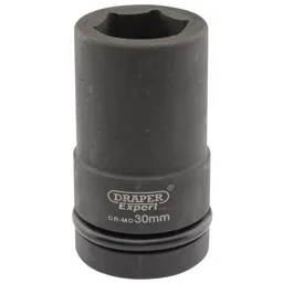 Draper Expert 1" Drive Deep Hexagon Impact Socket Metric - 1", 30mm