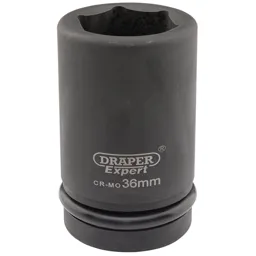 Draper Expert 1" Drive Deep Hexagon Impact Socket Metric - 1", 36mm
