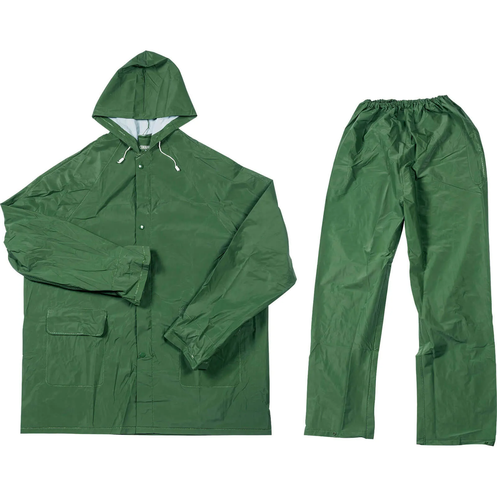 Draper 2 Piece Lightweight Rain Suit - Green, One Size