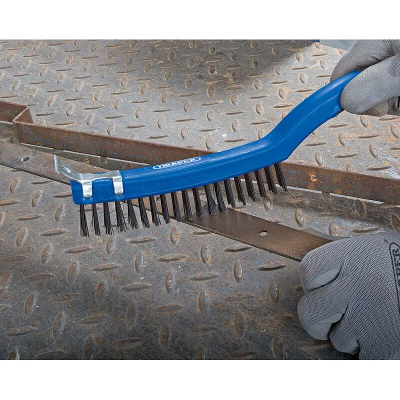 Draper Wire Scratch Brush Scraper - 3 Rows