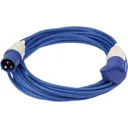 Draper Extension Trailing Lead 16 amp 2.5mm Blue Cable 240v - 14m
