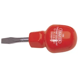 Draper Flared Slotted Screwdriver - 6mm, 38mm