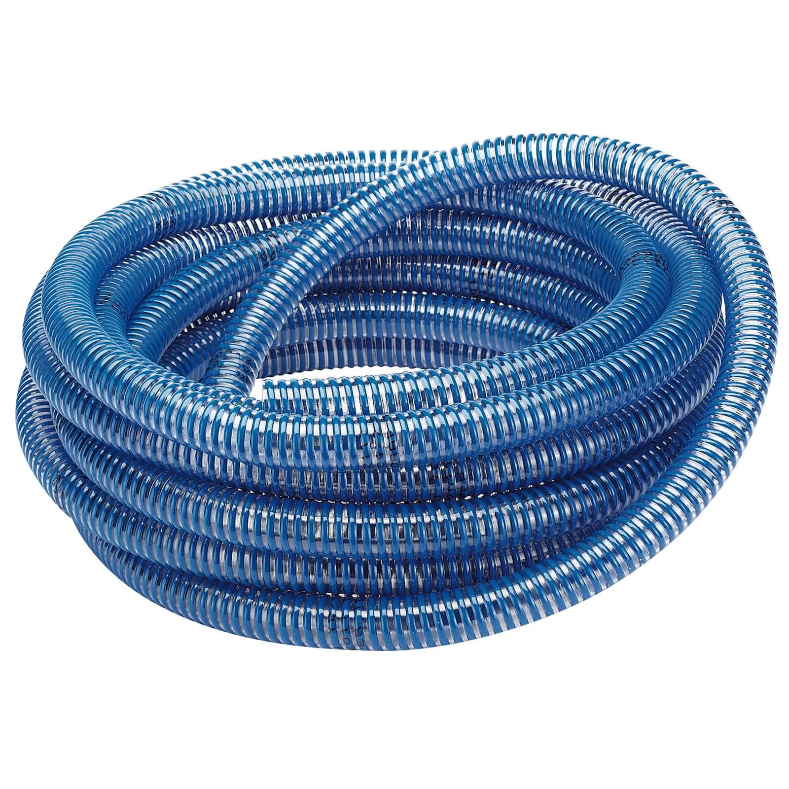 Draper Solid Wall PVC Suction Hose - 25mm, 10m