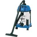 Draper 30L Wet and Dry Vacuum Cleaner With Stainless Steel Tank 1600W - 240v