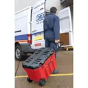Draper Expert Wheeled Plastic Tool Box - 760mm
