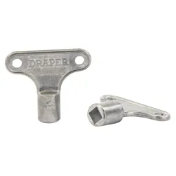 Draper Radiator Keys - Pack of 2
