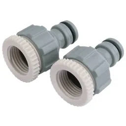 Draper 2 Piece 1/2" and 3/4" BSP Tap Connector Set