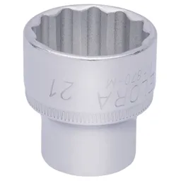 Elora 3/8" Drive Bi Hexagon Socket Metric - 3/8", 21mm