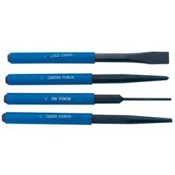 Draper 4 Piece Cold Chisel and Punch Set