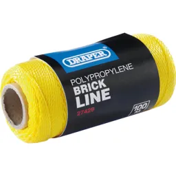 Draper Polypropylene Brick Line - Yellow