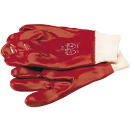 Draper Expert Wet Work Gloves - Red, XL