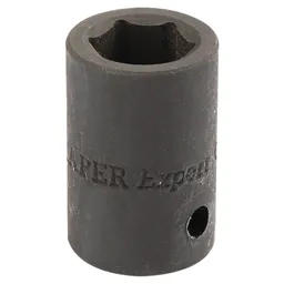 Draper Expert 1/2" Drive Hi Torq Hexagon Impact Socket Metric - 1/2", 15mm