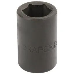 Draper Expert 1/2" Drive Hi Torq Hexagon Impact Socket Metric - 1/2", 16mm