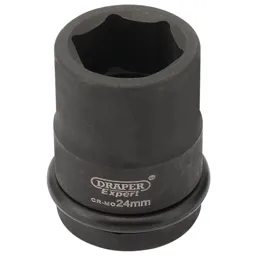 Draper Expert 3/4" Drive Hexagon Impact Socket Metric - 3/4", 24mm