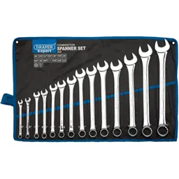 Draper 14 Piece Combination Spanner Set Imperial