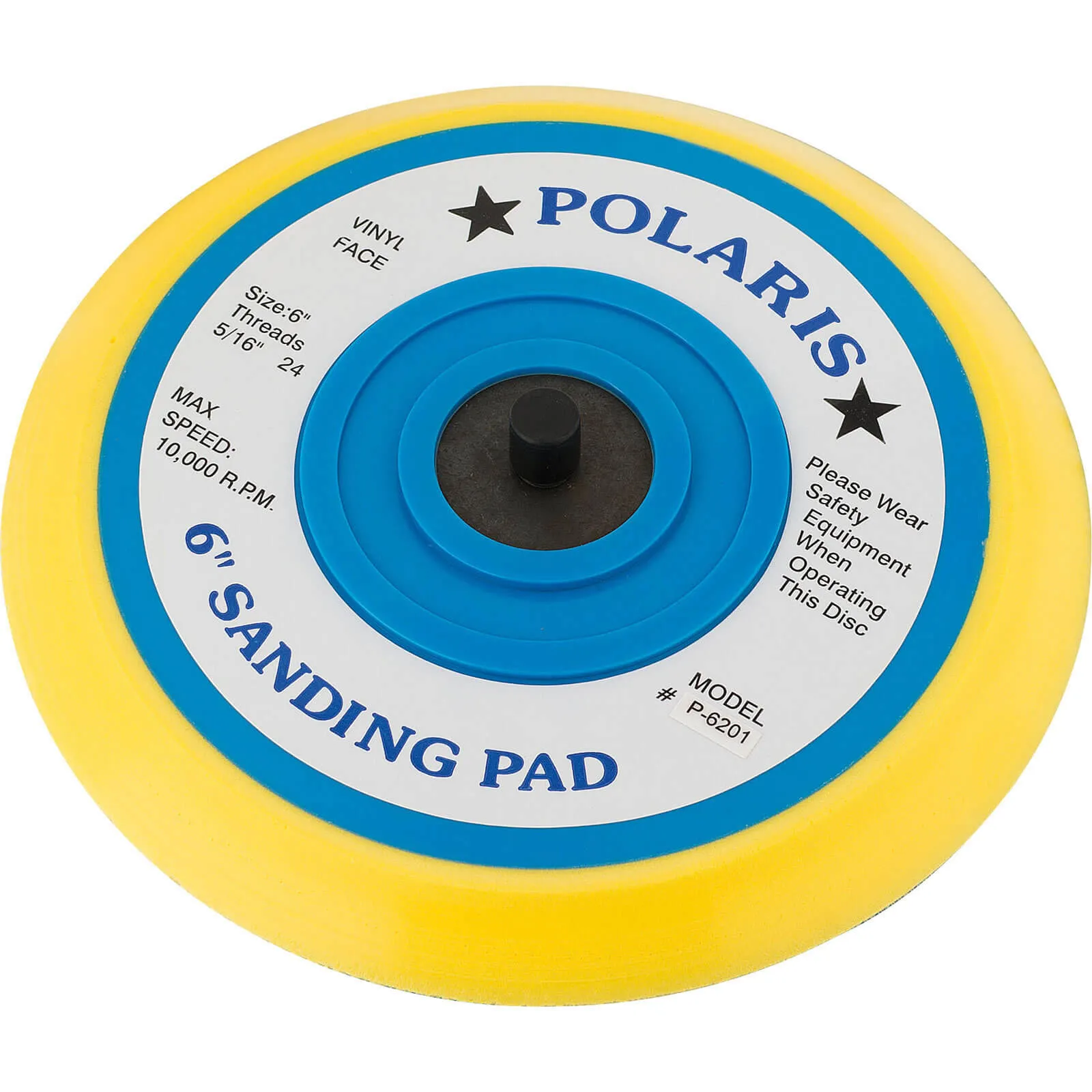 Draper Backing Pad for Dual Action Air Sander - 150mm