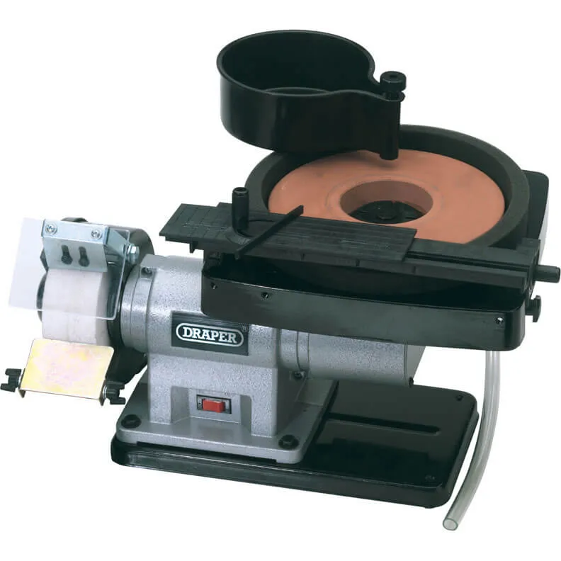 Draper GWD205A Wet and Dry Bench Grinder - 240v