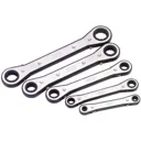 Draper Expert 5 Piece Ratchet Ring Spanner Set Metric