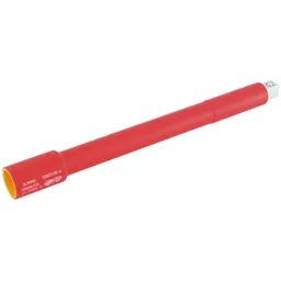 Draper 1/2" Drive VDE Fully Insulated Socket Extension Bar - 1/2", 250mm