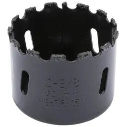Draper Expert Tungsten Carbide Grit Hole Saw - 60mm