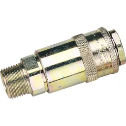 Draper PCL Airflow Coupling Tapered Male Thread - 3/8" Bsp, Pack of 1