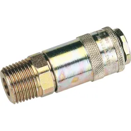 Draper PCL Airflow Coupling Tapered Male Thread - 1/2" Bsp, Pack of 1