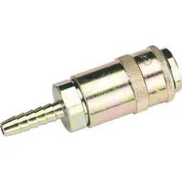 Draper PCL Air Line Coupling With Tailpiece - 1/4" Bsp, Pack of 1