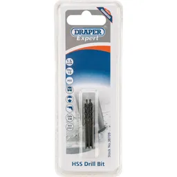 Draper Expert HSS Drill Bit - 1.5mm, Pack of 10