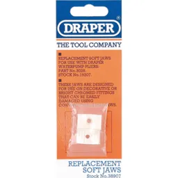 Draper Replacement Soft Jaws for Waterpump Pliers