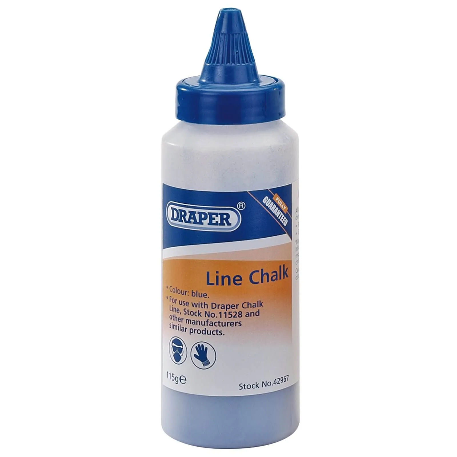 Draper Chalk Line Refill Bottle - Blue