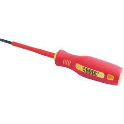 Draper VDE Insulated Parallel Slotted Screwdriver - 2.5mm, 75mm