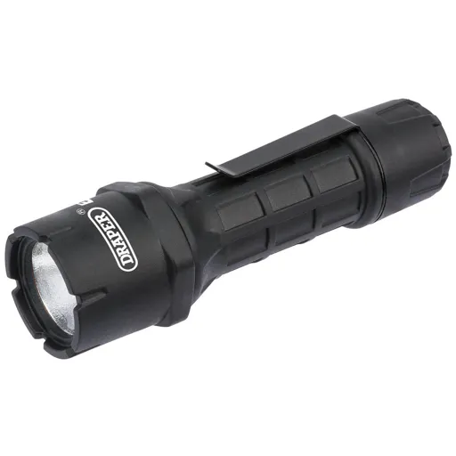 Draper Expert WPHT1 Waterproof LED Torch - Black