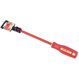 Draper VDE Insulated Parallel Slotted Screwdriver - 8mm, 200mm