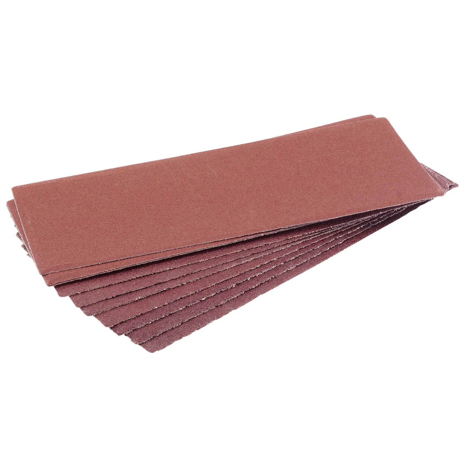 Draper Clip On 1/3 Sanding Sheets - 92mm x 232mm, Assorted, Pack of 10