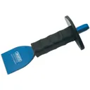 Draper Electricians Bolster Chisel and Hand Guard - 60mm