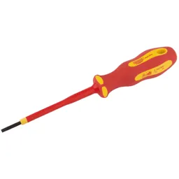 Draper Expert Ergo Plus VDE Insulated Parallel Slotted Screwdriver - 2.5mm, 75mm