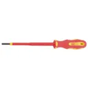 Draper Expert Ergo Plus VDE Insulated Parallel Slotted Screwdriver - 3mm, 100mm