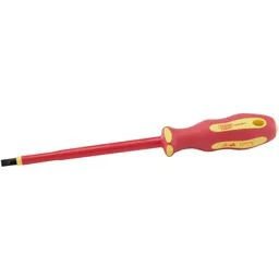 Draper Expert Ergo Plus VDE Insulated Parallel Slotted Screwdriver - 6.5mm, 150mm