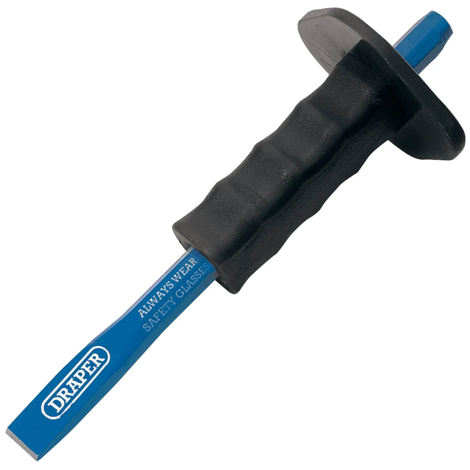 Draper Octagonal Shank Cold Chisel and Hand Guard - 250mm, 19mm