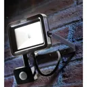 Draper COB LED Slimeline Wall Mounted Floodlight With PIR - 10 Watts