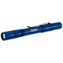 Draper Rechargeable Pen Light Torch - Blue